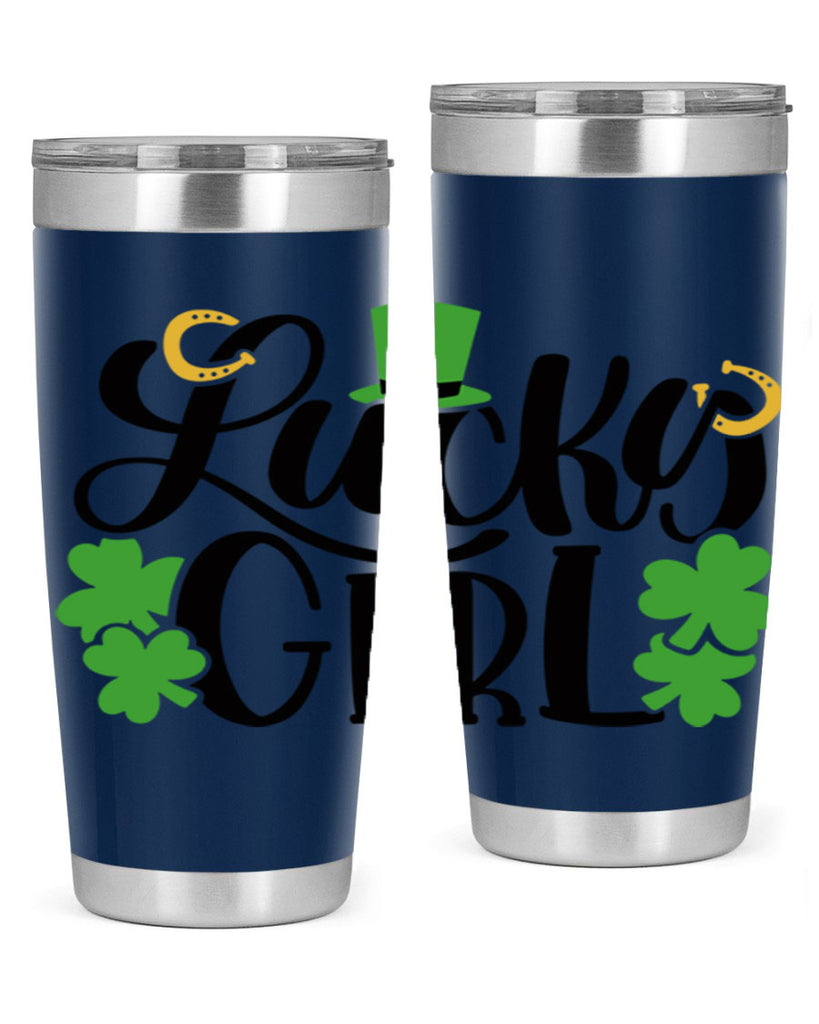 Lucky Girl Style 56#- St Patricks Day- Tumbler