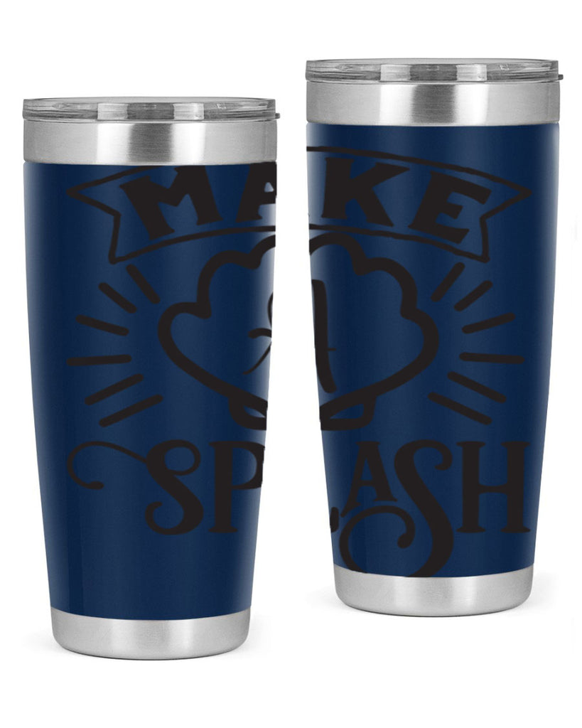 Make a splash 312#- mermaid- Tumbler