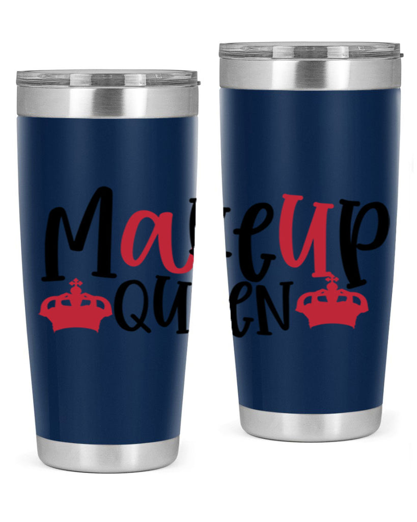 Makeup Queen design Style 223#- make up- Tumbler