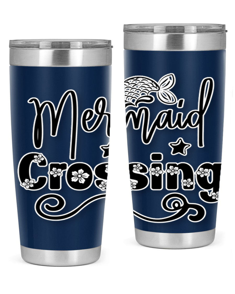 Mermaid Crossing 400#- mermaid- Tumbler