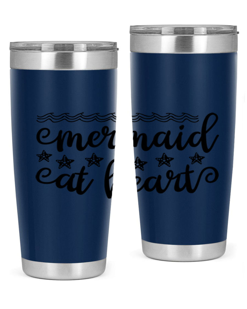 Mermaid at heart design 398#- mermaid- Tumbler