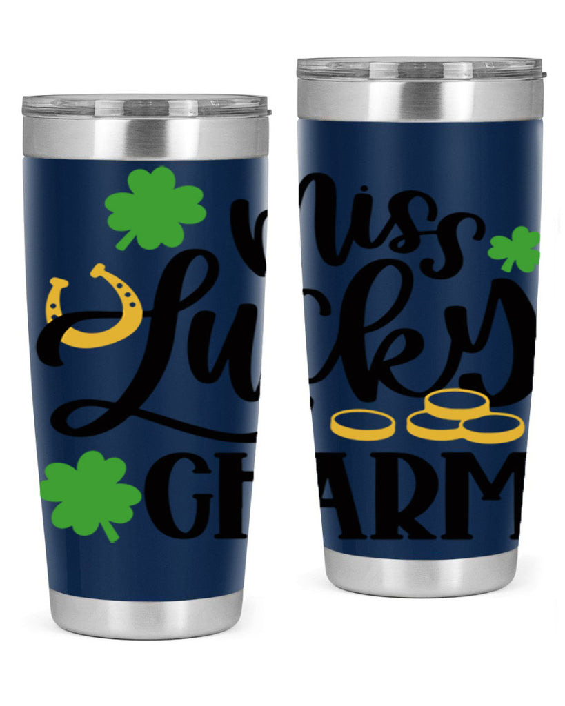 Miss Lucky Charm Style 47#- St Patricks Day- Tumbler