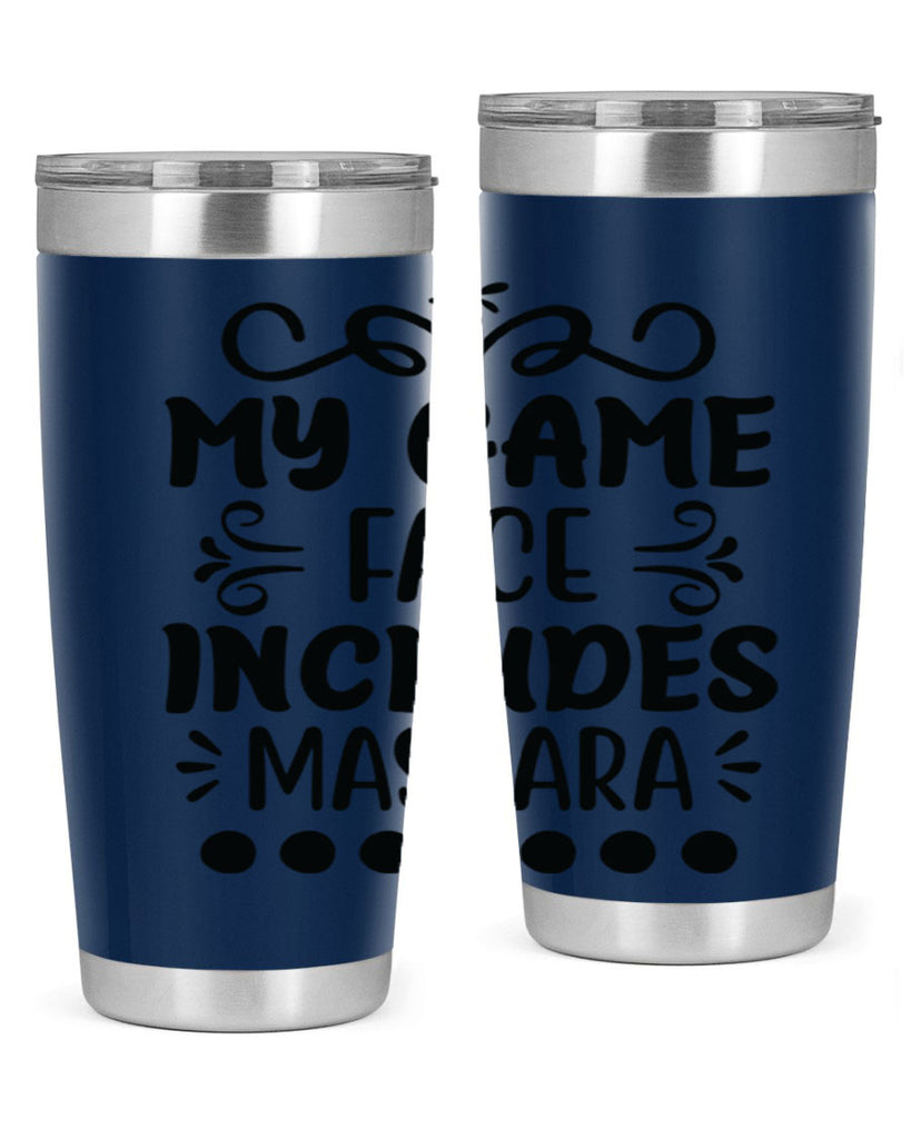 My Game Face Includes Mascara 128#- fashion- Cotton Tank