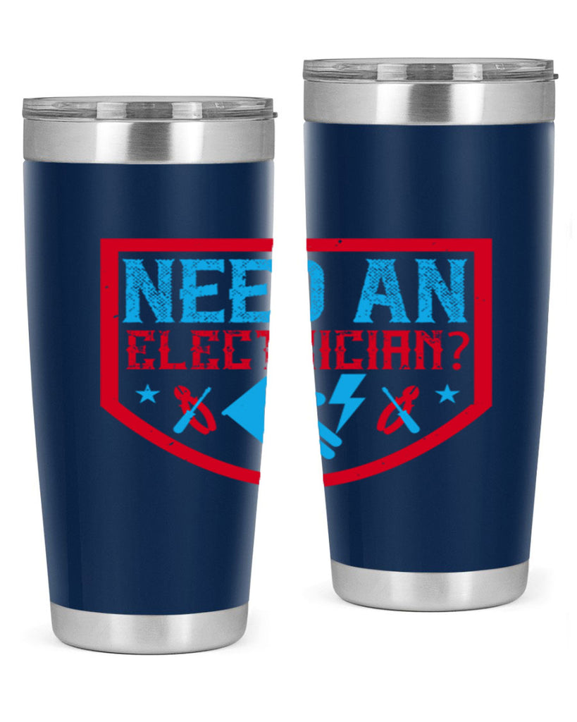 Need an electrician Style 23#- electrician- tumbler