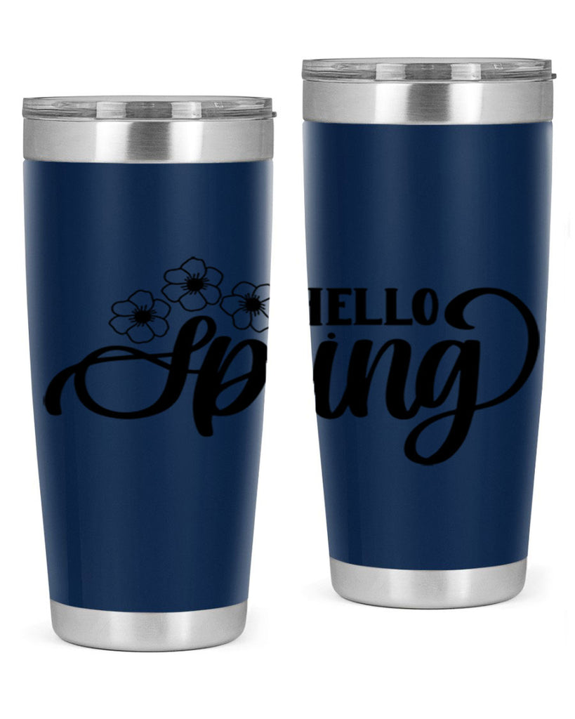 PNG_Hello Spring393#- spring- Tumbler