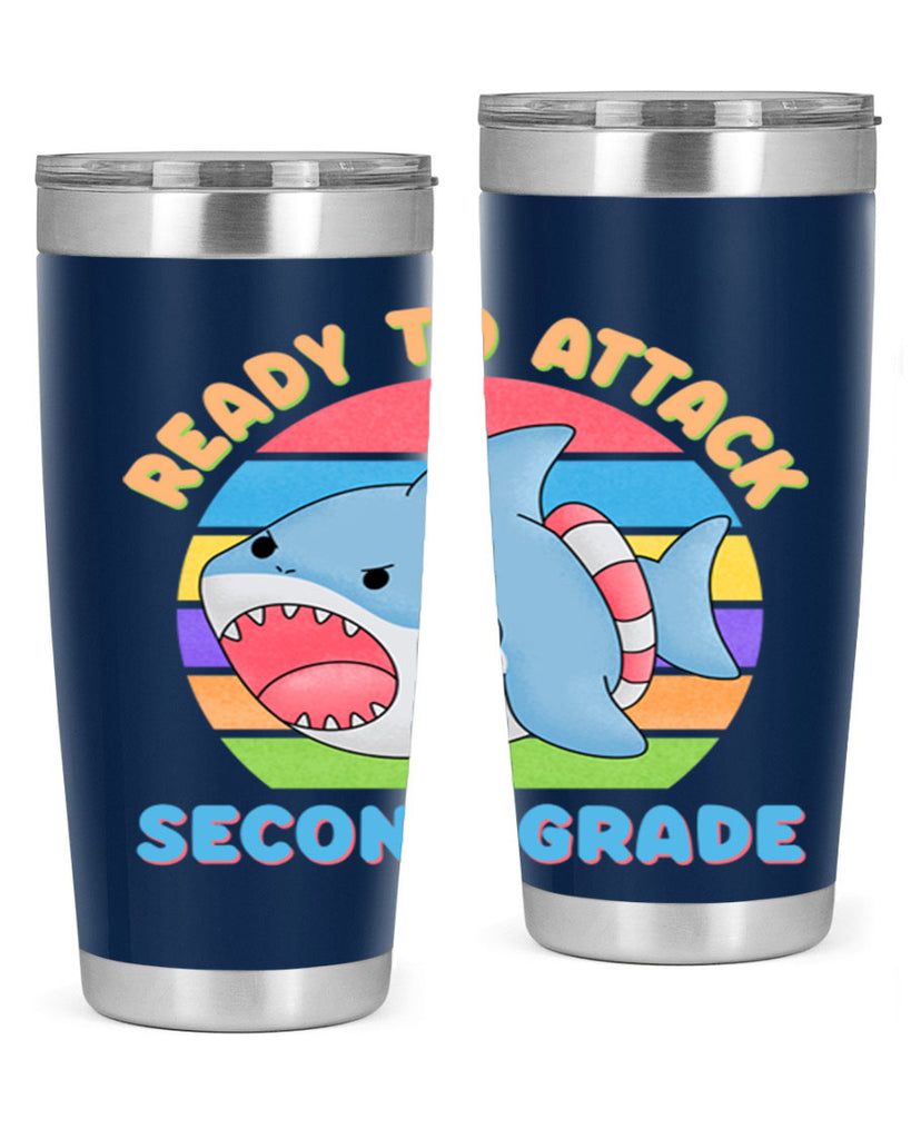 Ready to Attack 2nd Grade 19#- second grade- Tumbler