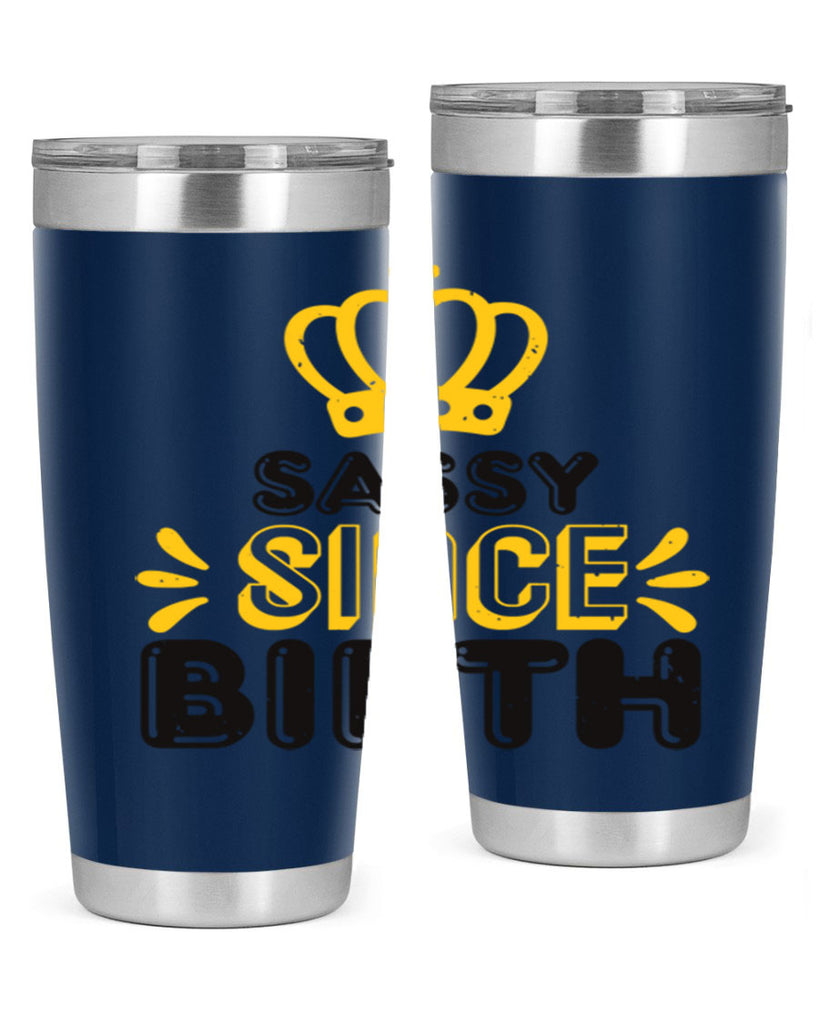 Saddy since birth Style 16#- baby shower- tumbler