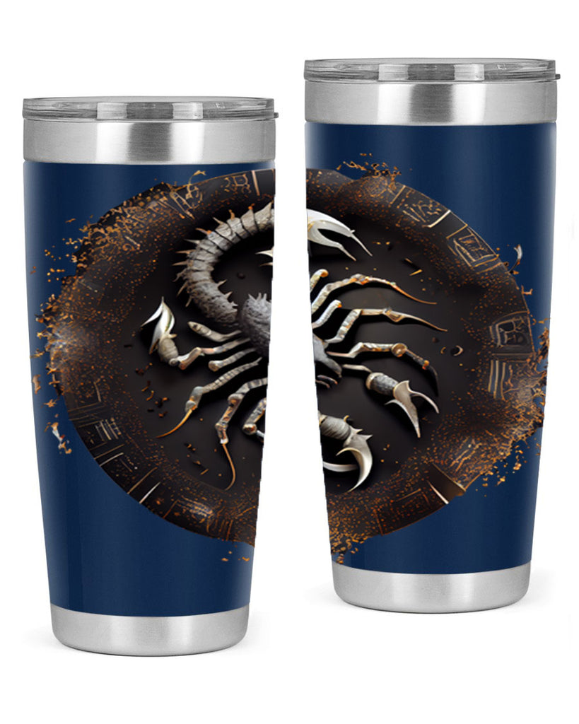 Scorpius 467#- zodiac- Tumbler
