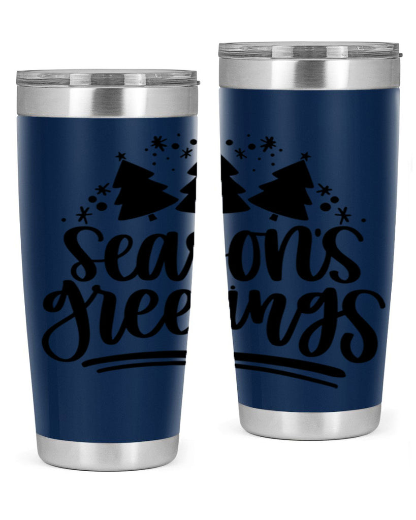 Seasons Greetings345#- winter- Tumbler