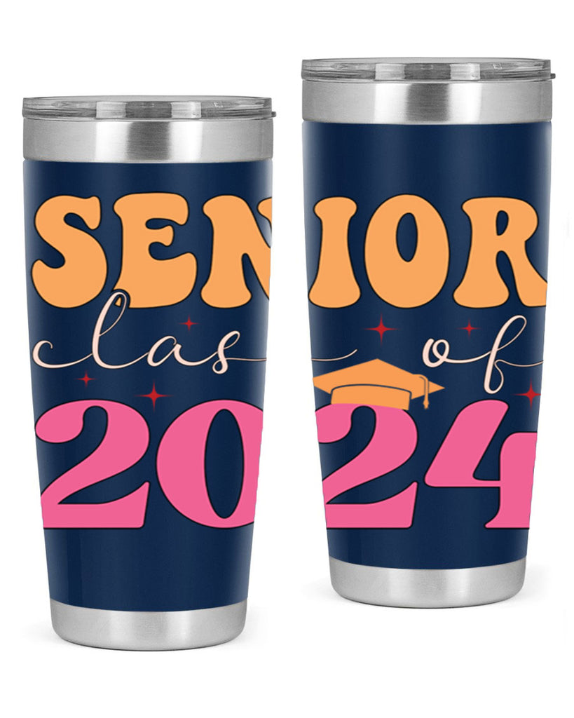 Senior class of 2024 17#- 12th grade- Tumbler