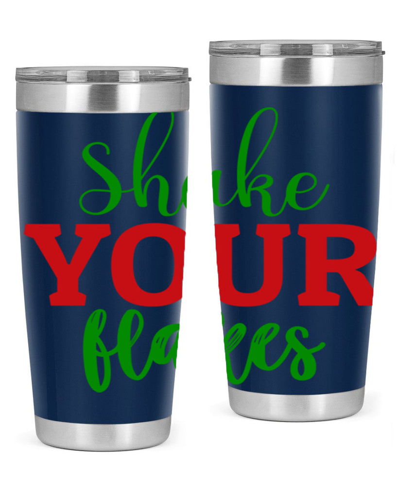 Shake Your Flakes 355#- winter- Tumbler
