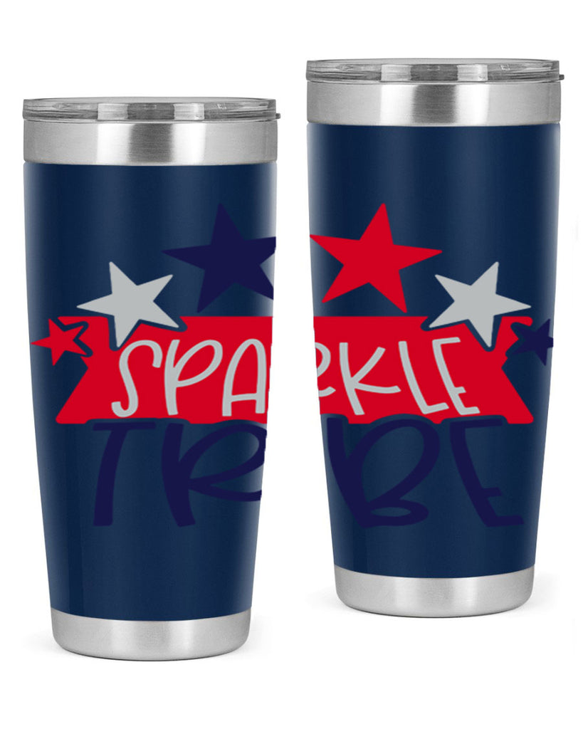 Sparkle Tribe Style 172#- Fourt Of July- Tumbler