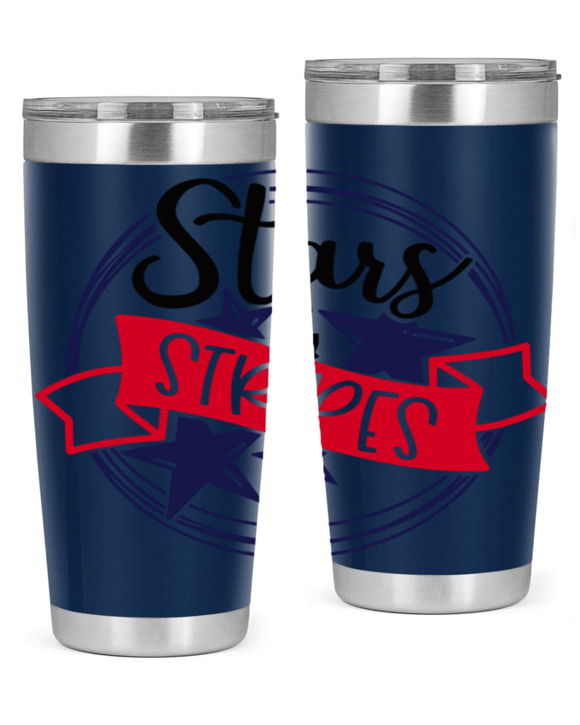 Stars StripeS Style 174#- Fourt Of July- Tumbler