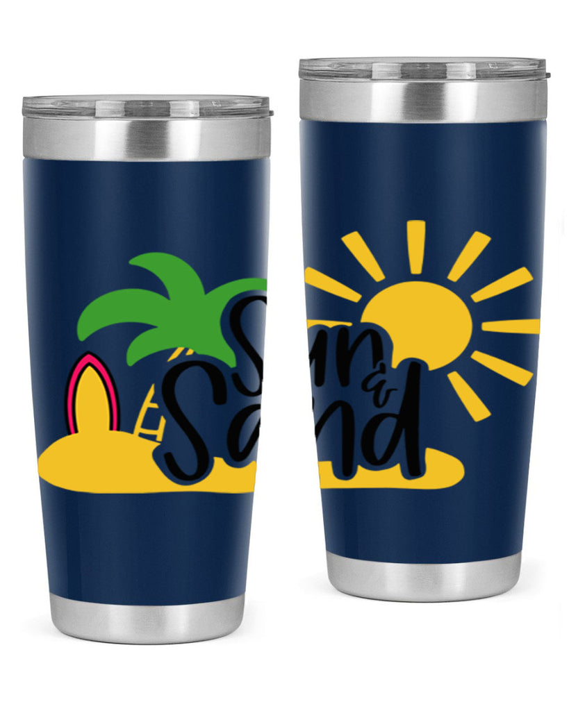Sun Sand Style 17#- summer- Tumbler