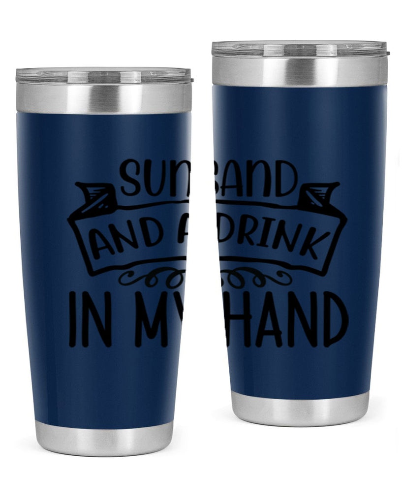 Sunsandandadrinkin 483#- zodiac- Tumbler