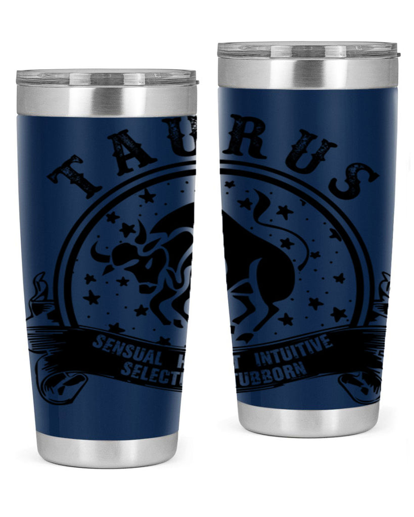 Taurus 5#- zodiac- Tumbler