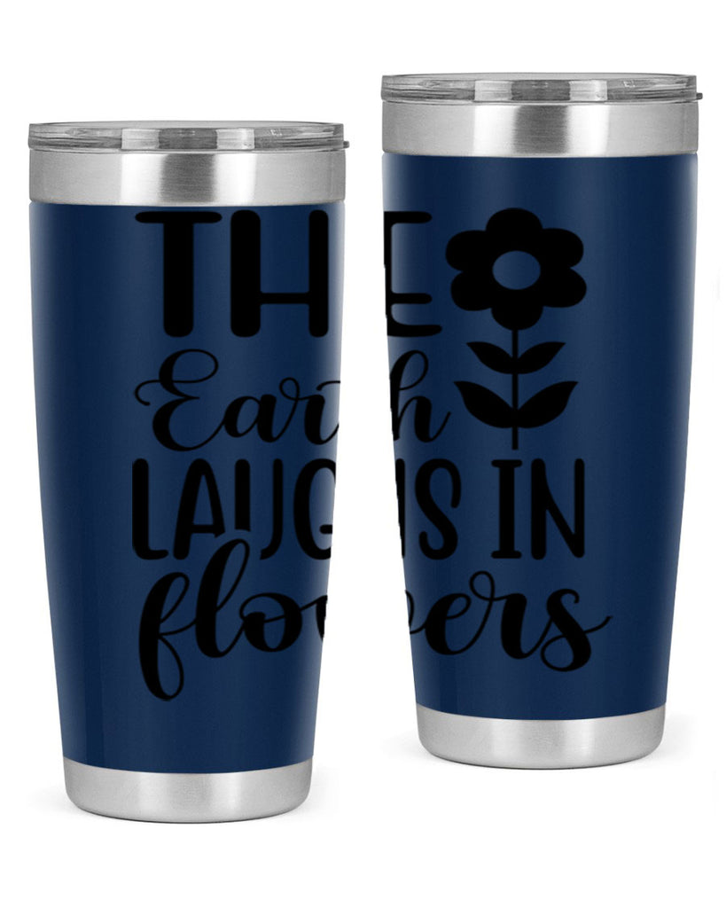 The earth laughs in flowers 548#- spring- Tumbler