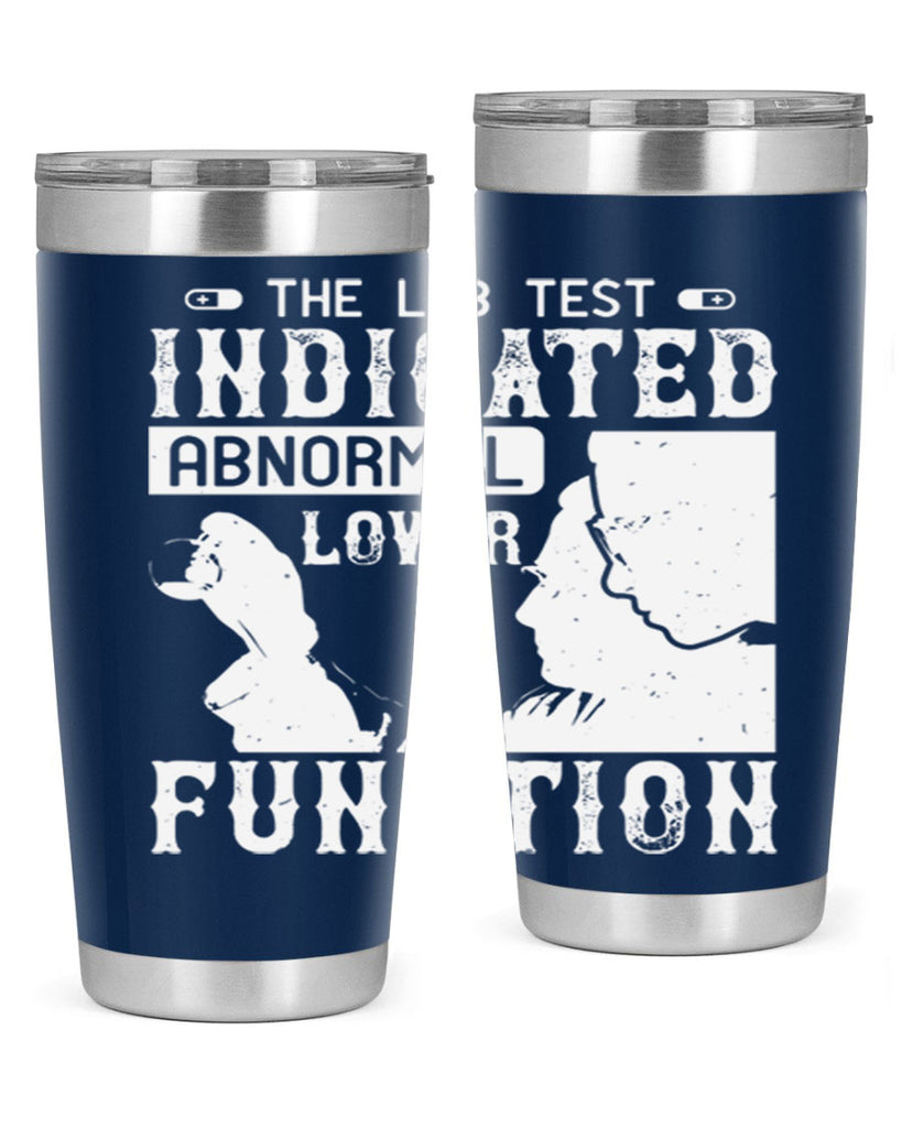The lab test indicated abnormal lover function Style 22#- medical- tumbler