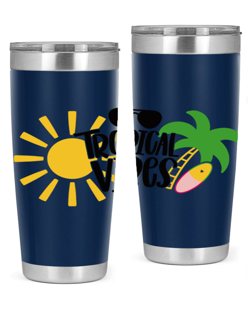 Tropical Vibes Style 9#- summer- Tumbler