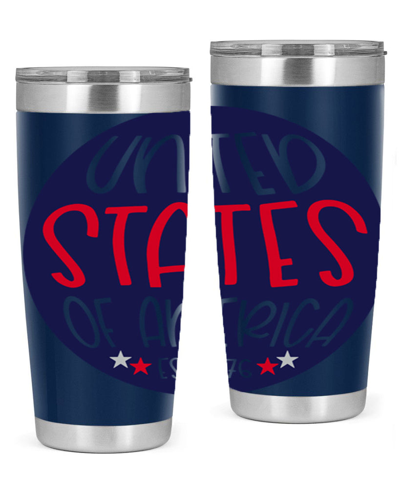 United States Of America Est Style 176#- Fourt Of July- Tumbler