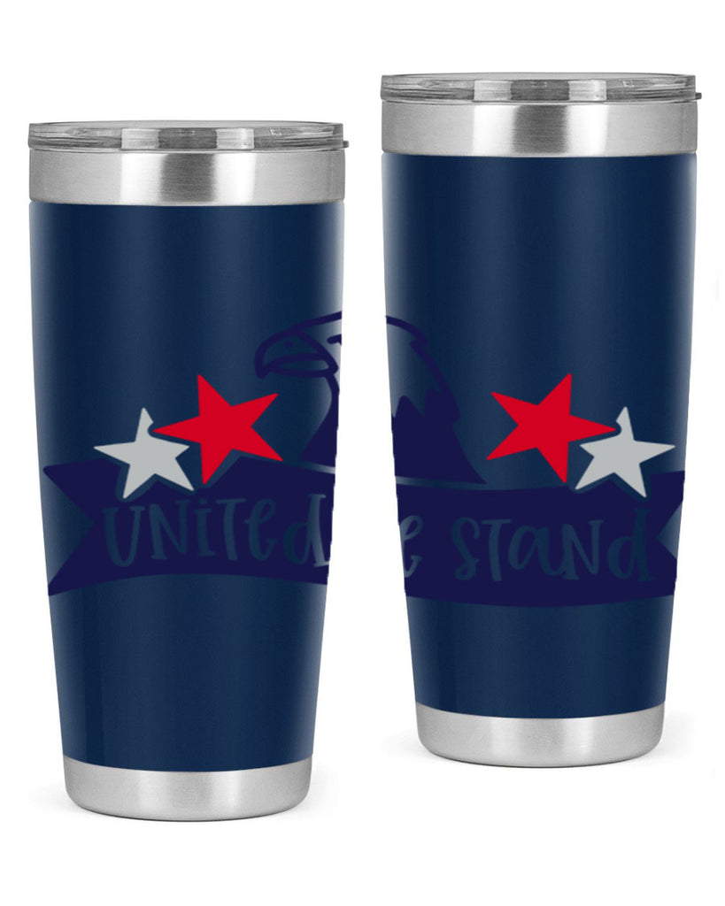 United We Stand Style 178#- Fourt Of July- Tumbler