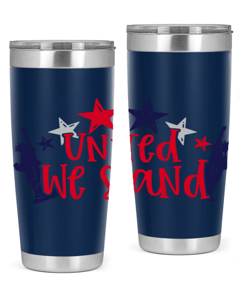United We Stand Style 179#- Fourt Of July- Tumbler
