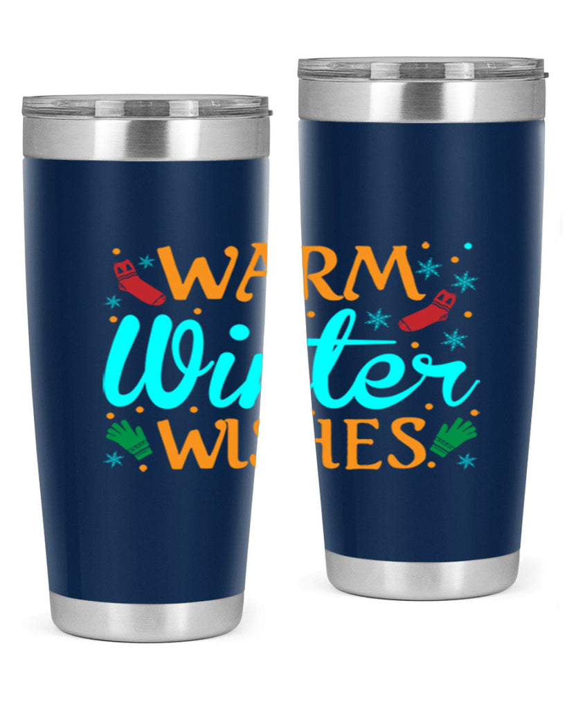 Warm Winter Wishes 465#- winter- Tumbler