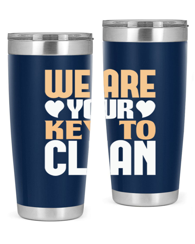We are your key to clean Style 12#- cleaner- tumbler