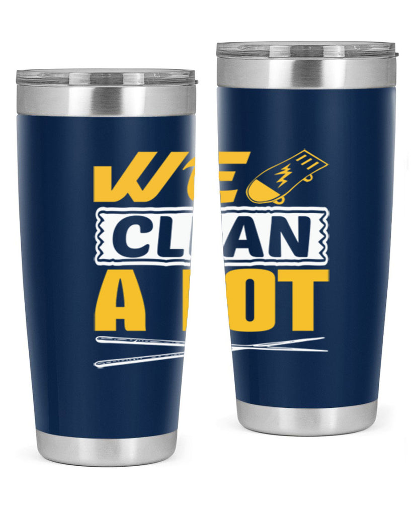 We clean a lot Style 10#- cleaner- tumbler