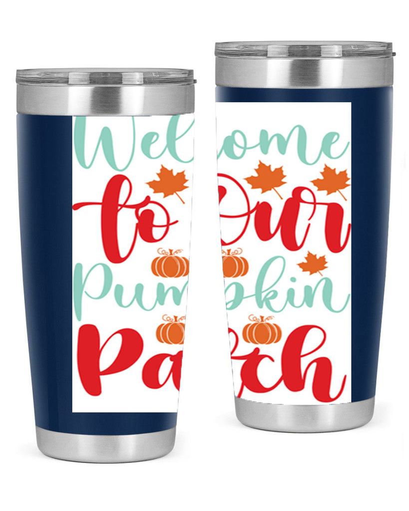 WelcometoOurPumpkinPatch 643#- fall- Tumbler