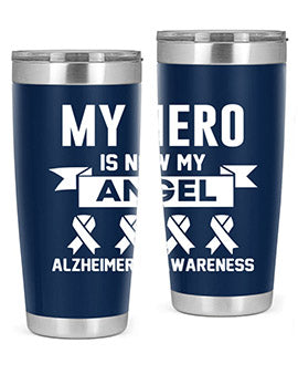 alzheimers awareness 127#- alzheimers- Tumbler