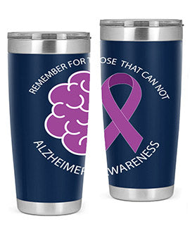 alzheimers awareness style 40#- alzheimers- Tumbler