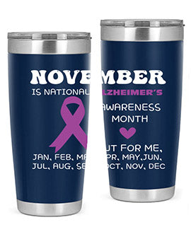 alzheimers awareness style 51#- alzheimers- Tumbler