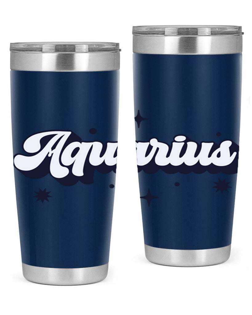 aquarius 82#- zodiac- Tumbler