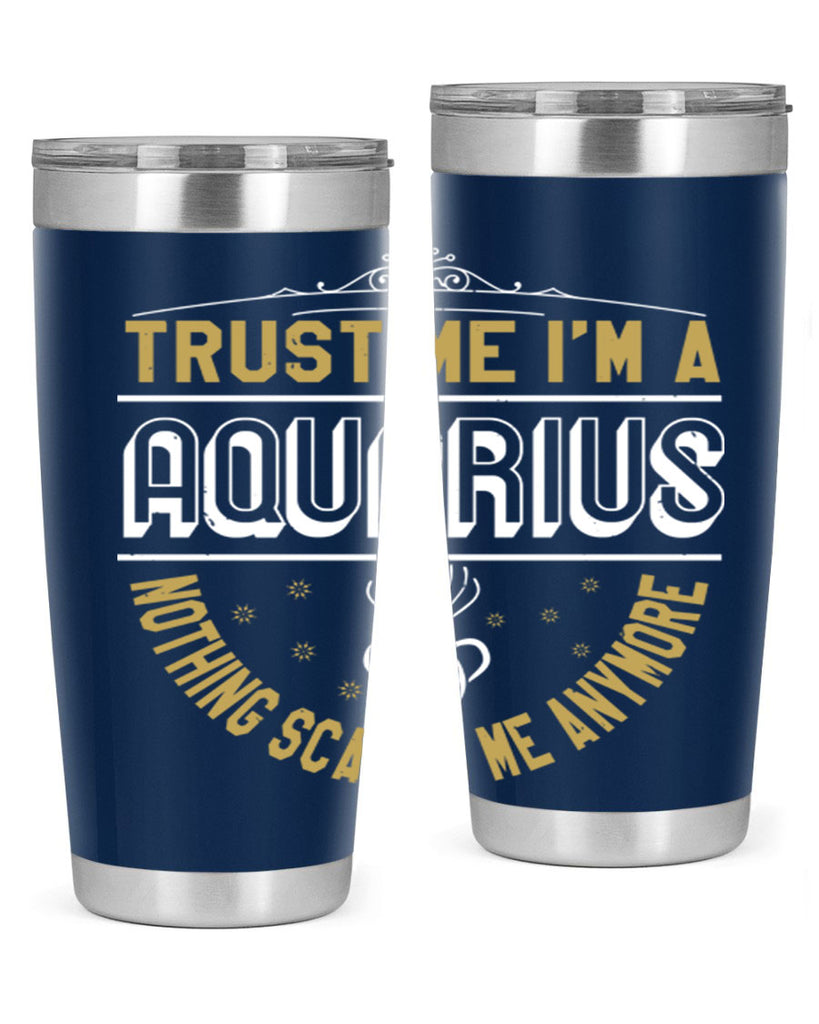 aquarius 87#- zodiac- Tumbler