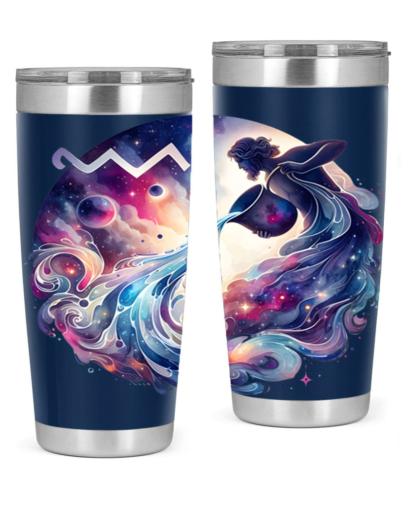 aquarius 89#- zodiac- Tumbler