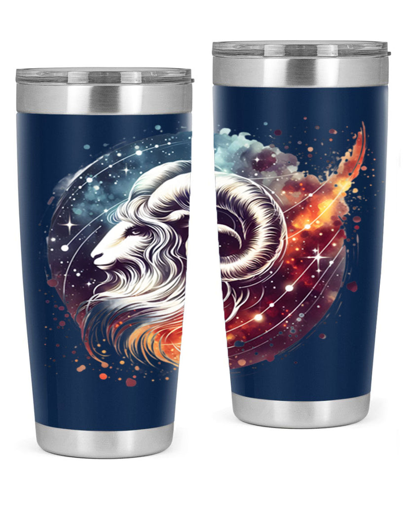 aries 124#- zodiac- Tumbler