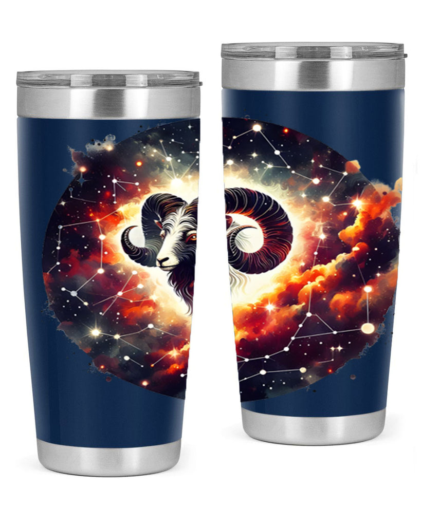 aries 126#- zodiac- Tumbler