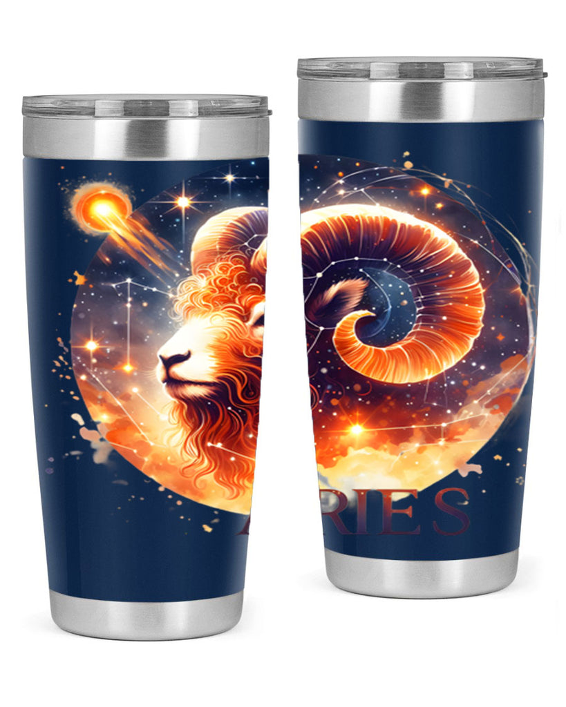 aries 130#- zodiac- Tumbler