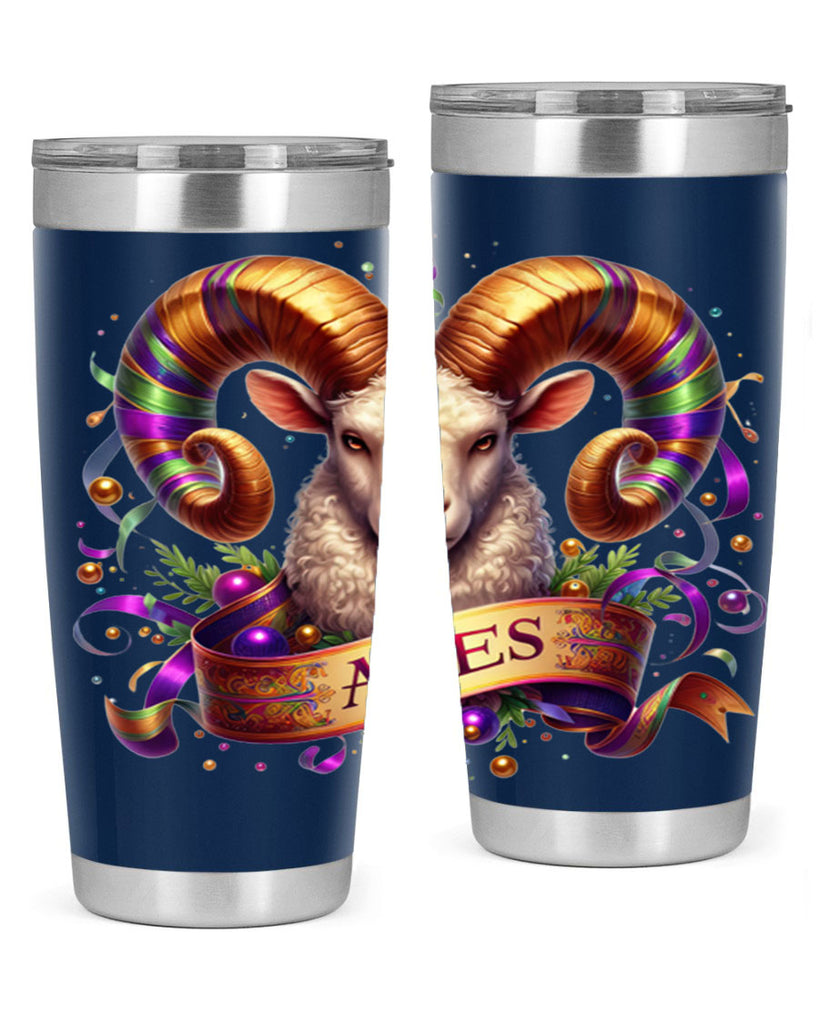 aries 136#- zodiac- Tumbler