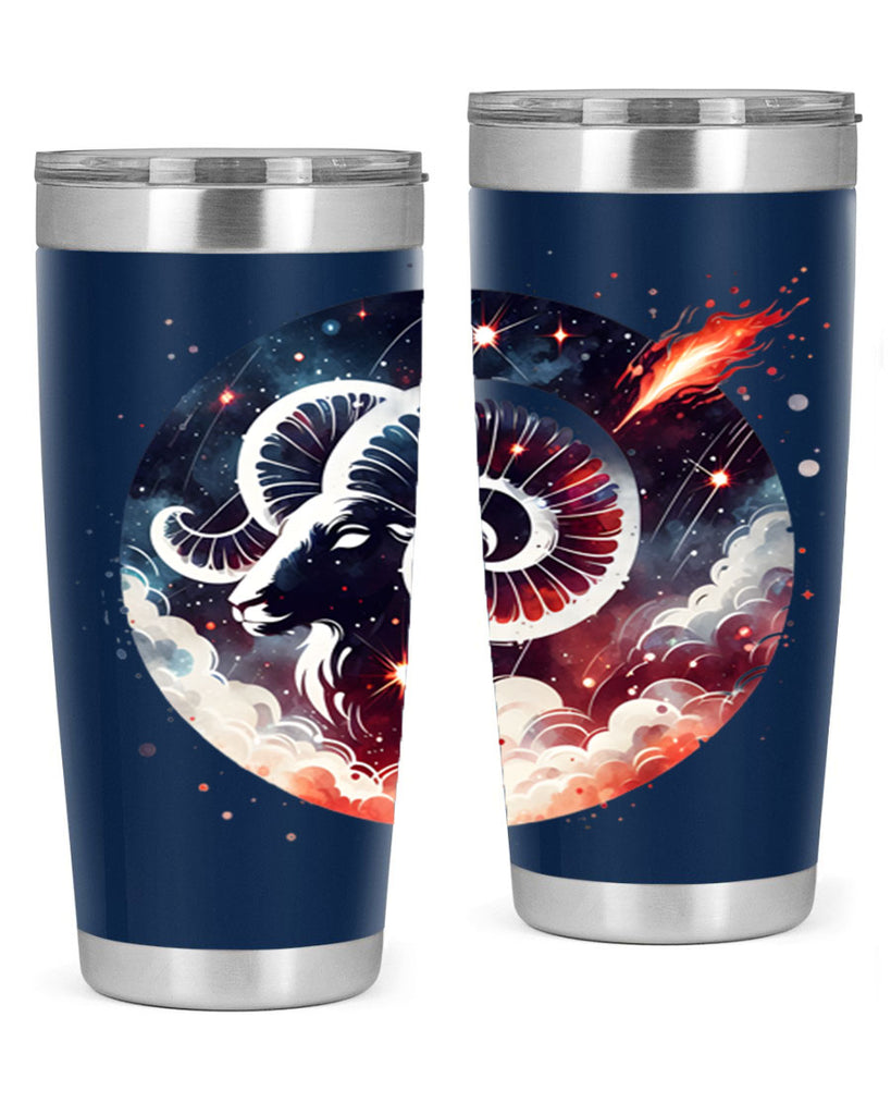 aries 140#- zodiac- Tumbler