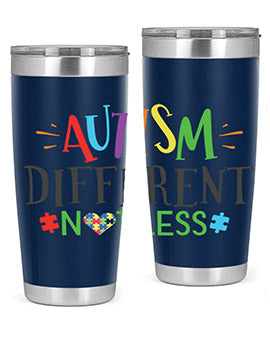 autism different not less Style 5#- autism- Tumbler