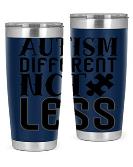 autism different not less Style 6#- autism- Tumbler