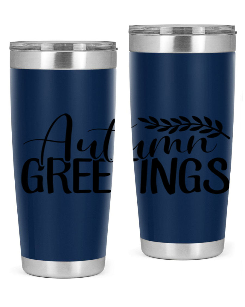 autumn greetings 13#- fall- Tumbler