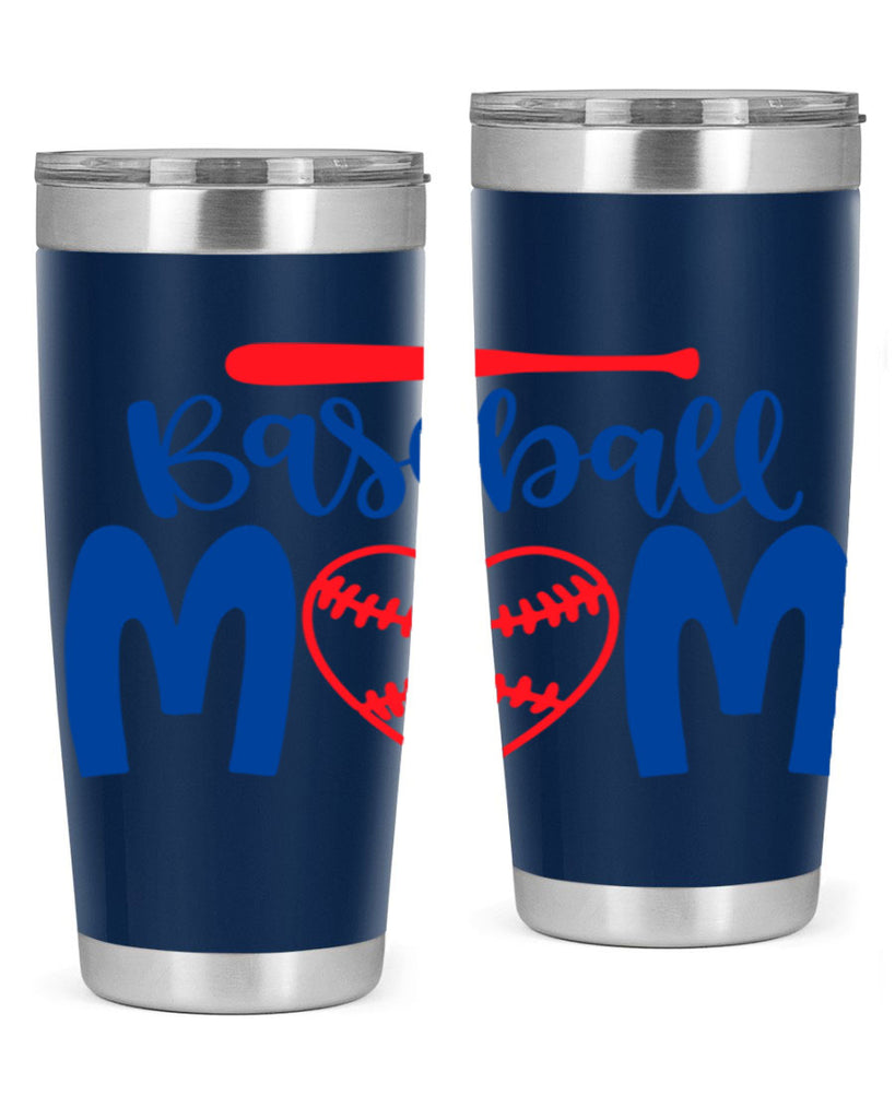 baseball mom 2077#- baseball- Tumbler