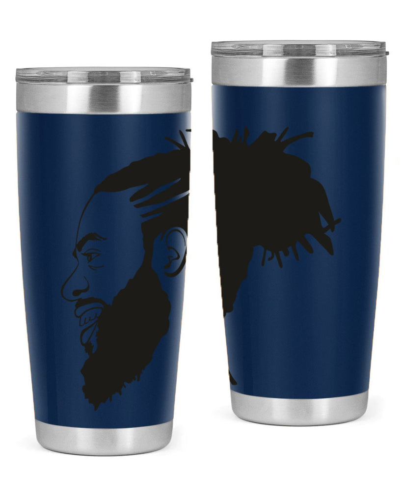 beardman 45#- black men - boys- tumbler