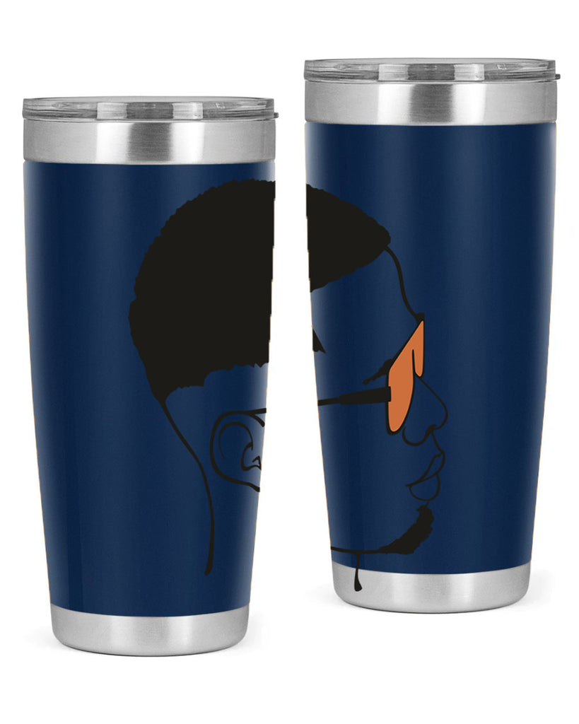 beardman 57#- black men - boys- tumbler