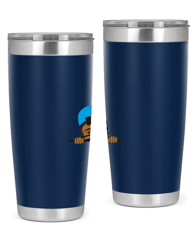 black boy 2#- black men - boys- tumbler