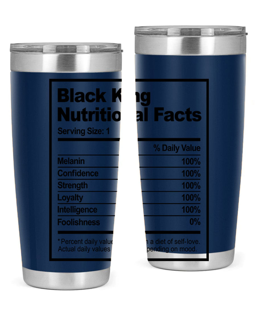 black king nutritional facts 231#- black words phrases- Cotton Tank