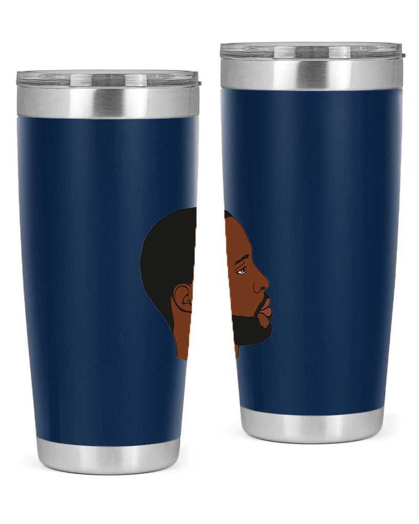 black man 35#- black men - boys- tumbler